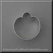 3.25" Ladybug Metal Cookie Cutter