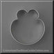4.25" Frog Metal Cookie Cutter
