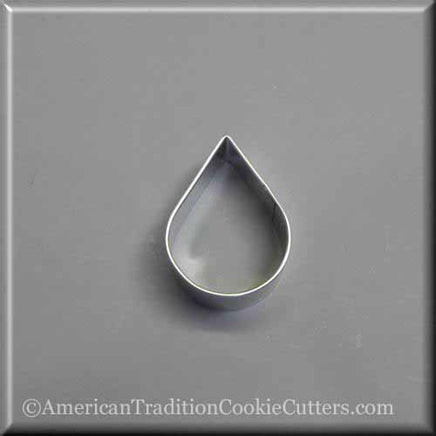 2" Tear Drop Metal Cookie Cutter