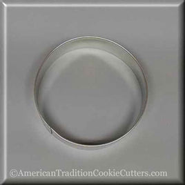 3.75" English Muffin Ring Metal Cookie Cutter