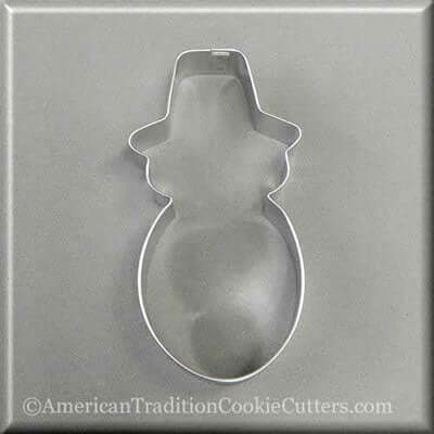 4.5 inch Snowman Metal Cookie Cutter
