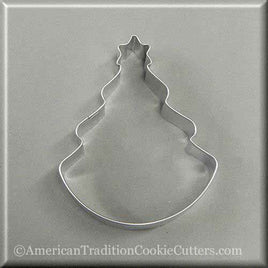 4" Tree with Star Metal Cookie Cutter