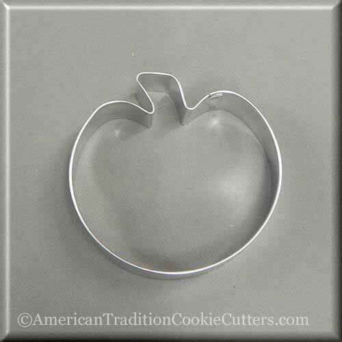 3.5" Pumpkin or Apple Metal Cookie Cutter American Tradition Cookie