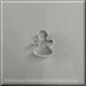 2" Mini Gingerbread Girl Metal Cookie Cutter