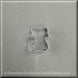 2" Mini Stocking Boot Metal Cookie Cutter