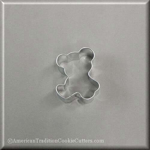 2 inch Mini Teddy Bear or Mouse Metal Cookie Cutter
