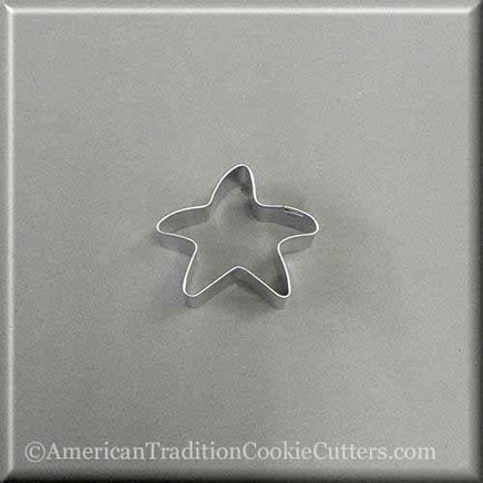 1.75" Mini Folk Star Metal Cookie Cutter