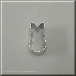 2" Mini Easter Bunny Rabbit Metal Cookie Cutter