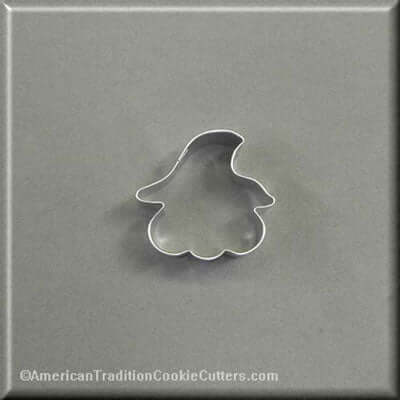 2 inch Mini Pumpkin in Hat Metal Cookie Cutter