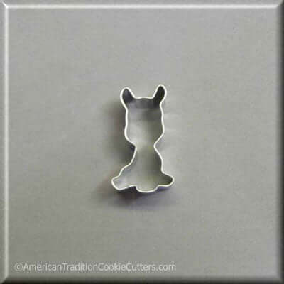 2.25 inch Mini Llama Metal Cookie Cutter