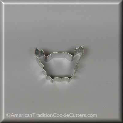 2.25 inch Mini Crab Metal Cookie Cutter