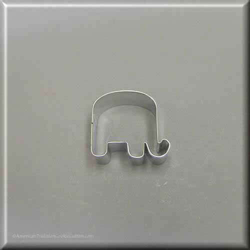 1.75 inch Mini Elephant Metal Cookie Cutter