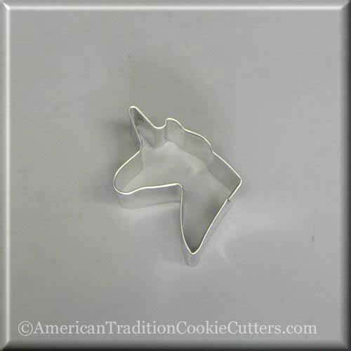 2.5 inch Mini Unicorn Metal Cookie Cutter