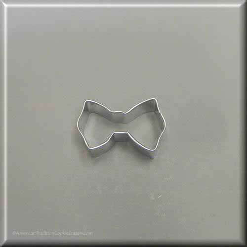 1.75 inch Mini Bow Tie Metal Cookie Cutter