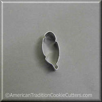 2" Mini Feather Metal Cookie Cutter
