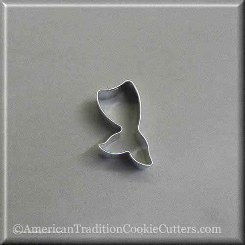 2 inch Mini Mermaid Tail Metal Cookie Cutter
