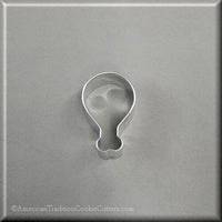 2" Mini Turkey Chicken Leg Drumstick Metal Cookie Cutter