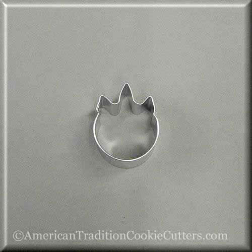 1.75 inch Mini Unicorn Head Metal Cookie Cutter